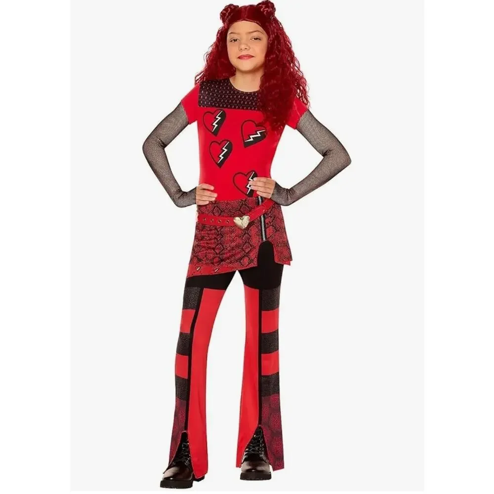 Spirit Disney Descendants The Rise Of Red Halloween Costume Cosplay Size L - Picture 1 of 12